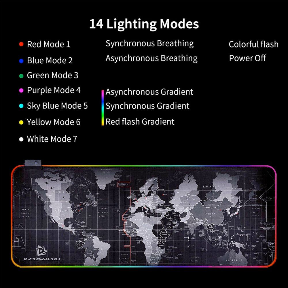 Dragon RGB Gaming Mouse Pad