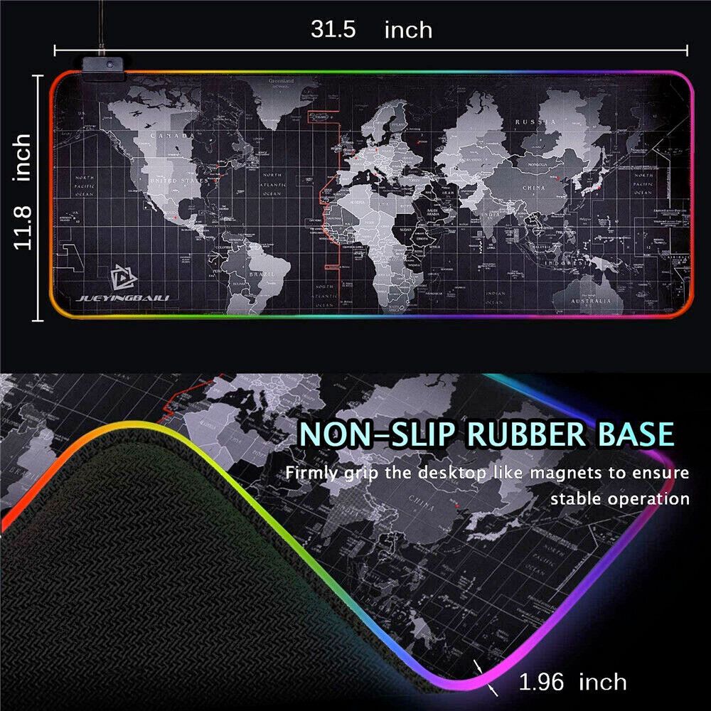 Dragon RGB Gaming Mouse Pad