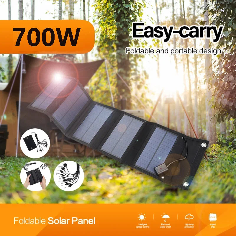 Der 700W Foldable Solar Charger - Waterproof Powerbank