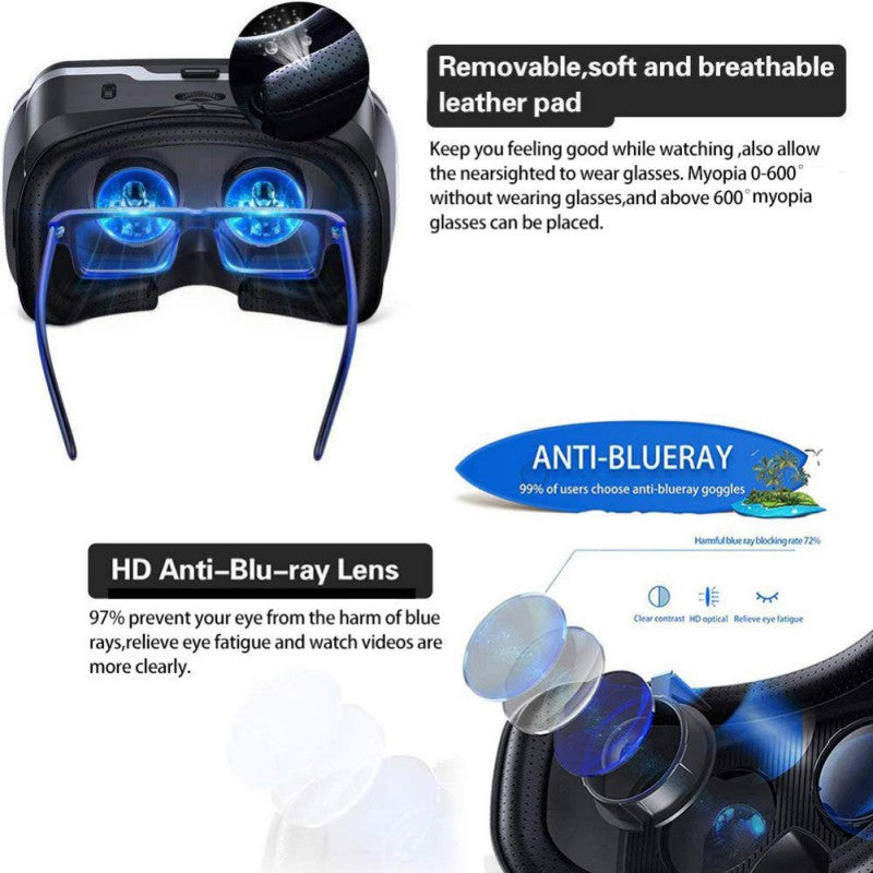 Dragon Flash Next-Gen VR Headset mit Hi-Fi Sound