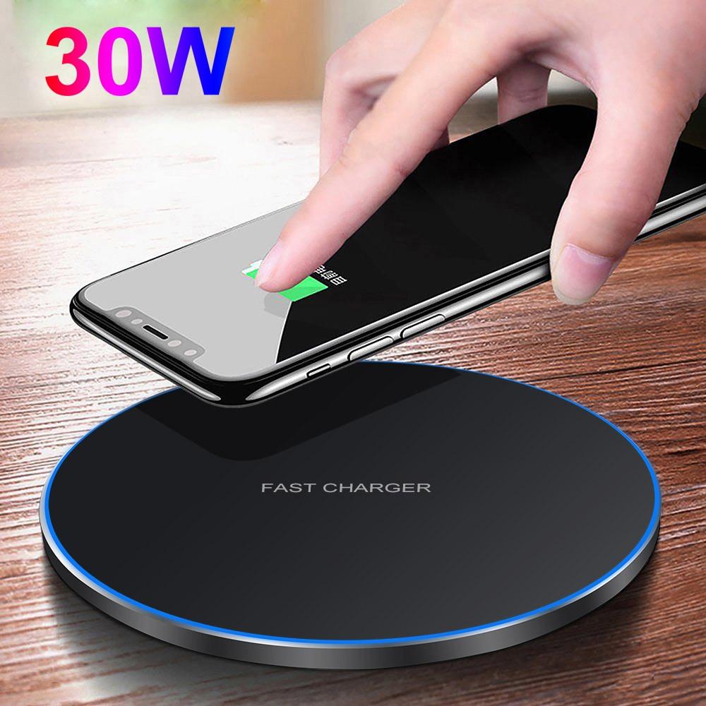 30W Wireless Charging Pad (2024 Upgrade)